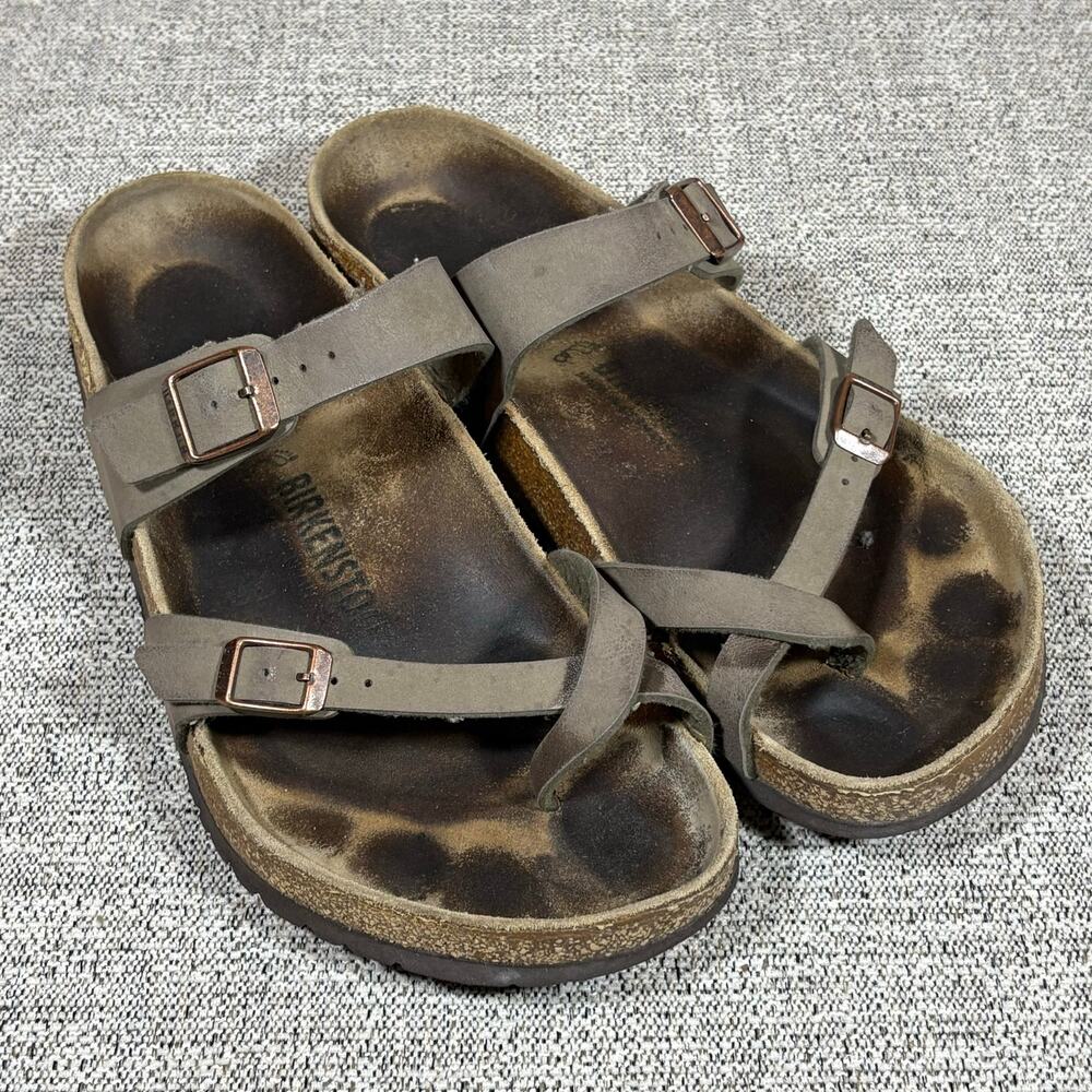 Birkenstock Mayari Sandal Stone Woman’s Size 8